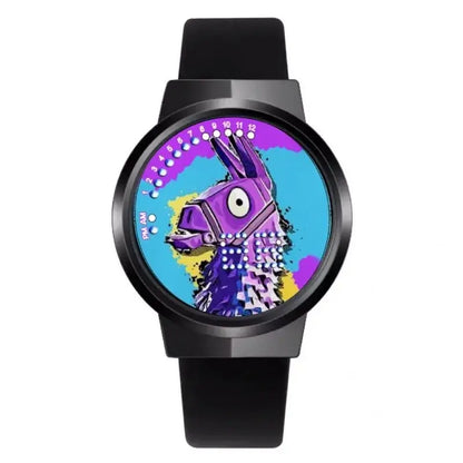 Fortnite Watch Cute Fashion  Cartoon Personalized Kawaii Touch Night Light LED Student Electronic Watch Gift for Friends