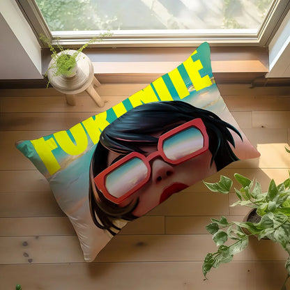 Battle Royale Game Fortnite Cushion Cover Hit Product Sofa Living Room Office Rectangle Pillow Home Coffee Shop Bedding