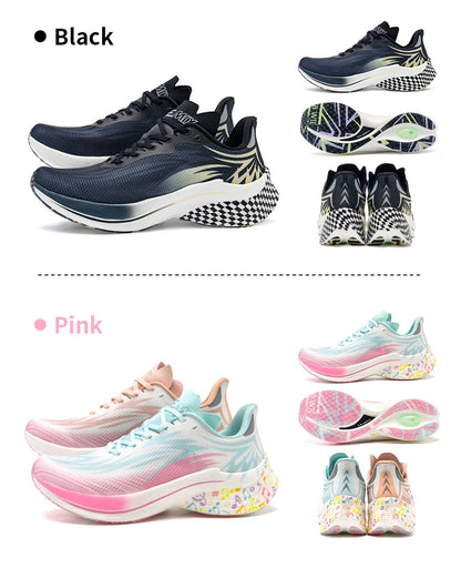 Zapatillas deportivas de running ONEMIX 2025 con placa de carbono para hombre y mujer, transpirables, amortiguadas, antideslizantes, PB, ligeras y con efecto rebote