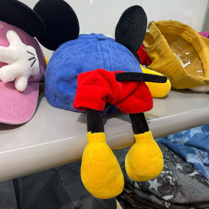 Cute Cartoon Mouse Ears Baseball Cap for Girls Anime Duckbill Sunscreen Sunshade Fashion Trend Y2K Style Outdoor Hat