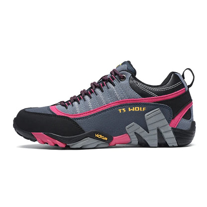 Scarpe da trekking per appassionati di attività all’aria aperta - Scarpe da trekking impermeabili da uomo - Scarponi da montagna - Scarpe tattiche da caccia nel bosco in vera pelle