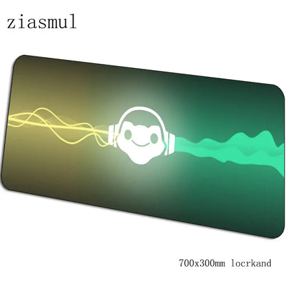 Overwatch podloga za miš za gamere, prekrasna gaming podloga za miš 70x30cm za PC, prijenosno računalo i radni stol, padmouse za igre, estetska gamerska podloga, gamepad