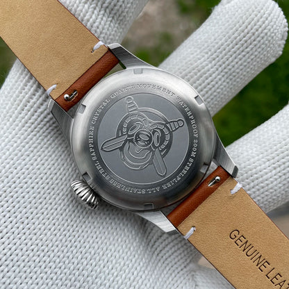 STEELFLIER Official SF746 Luxury Quartz Wristwatch Swiss Luminous VH60 Mute Movement 20Bar Waterproof Multi-time Zone Watches