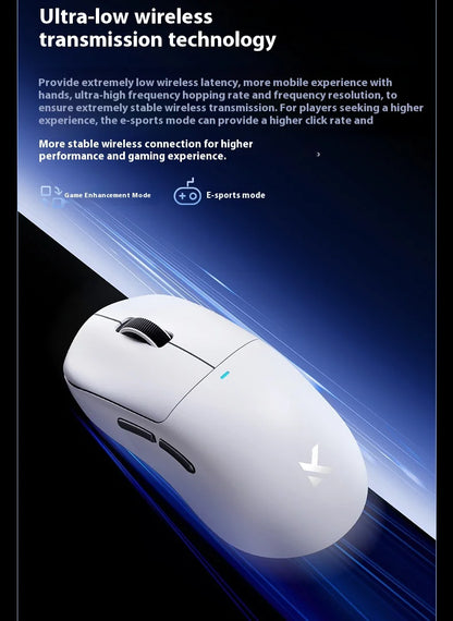 MCHOSE M7 Ultra ergonomická herná myš PAW3950 Super Sensor TOPSPEED s frekvenciou snímania 8000Hz, ľahký dizajn, Realtek Master Mice