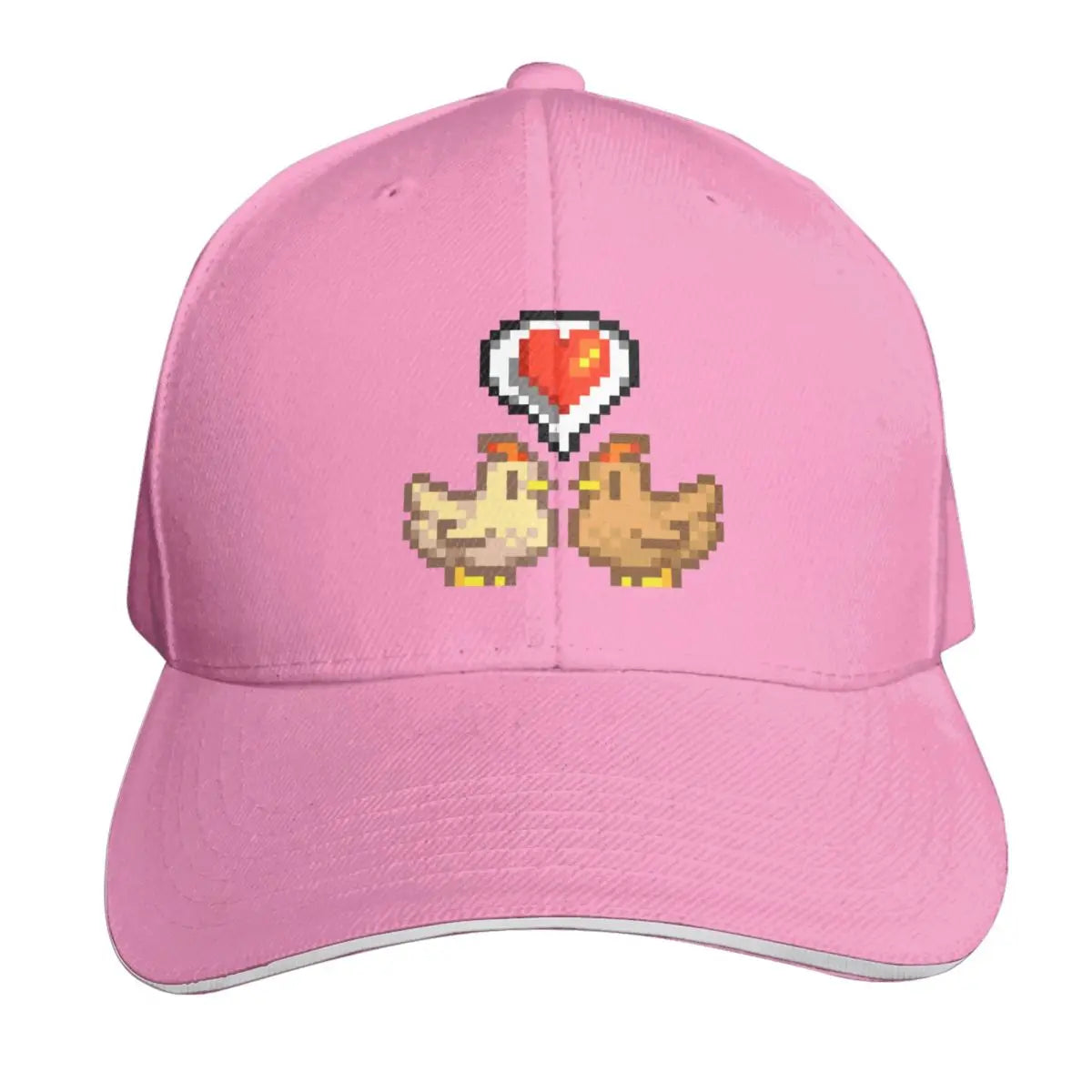 Stardew Valley Chickens Baseball Cap summer hat New In Hat Cosplay cute Women's Hats Men's
