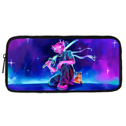 Mochila Escolar Infantil Hot Game com Lancheiras, Design-F-FortniteS, Estojos para Lápis, Mochilas Escolares para Rapazes e Raparigas, Melhor Presente