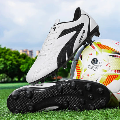 Chaussures de Football respirantes pour hommes, baskets de Futsal ultralégères d'entraînement professionnel, crampons d'herbe unisexes, Sport de Match