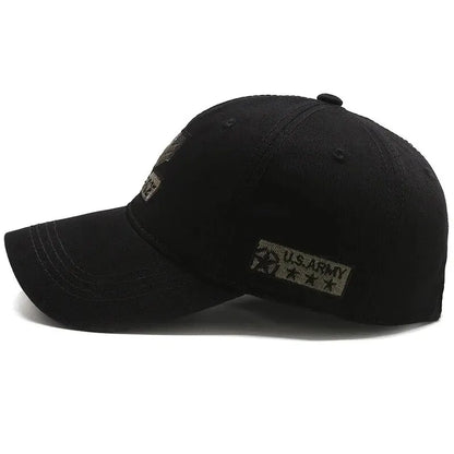Four Seasons HatsMen's Trendy HatsKorean Casual HatsSpring and Autumn Outdoor SunhatsCamouflage Sunscreen Men's Baseball Caps