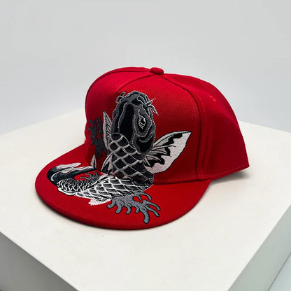 Bonés de Basebol com Bordado de Padrão China Chic, Respiráveis, Novos, Unissexo, Estilo Étnico, com Pala, Versáteis, Proteção Solar, Moda Hip Hop