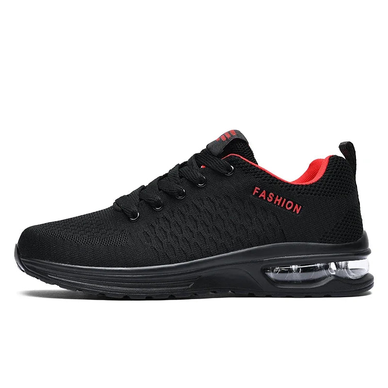 Mens Running Shoes Outdoor Sports Casual Mesh Tennis Shoes Lace-up Lightweight Gym Jogging Shoes for Men 2025 New Male Sneakers
