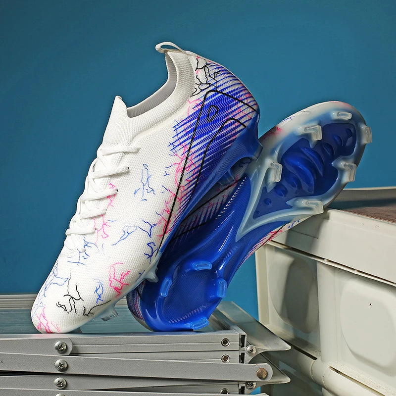 Nouvelles chaussures de football pour hommes, baskets FG, chaussures de soccer, entraînement, vente en gros, qualité supérieure, crampons antidérapants, livraison directe, unisexe, adulte