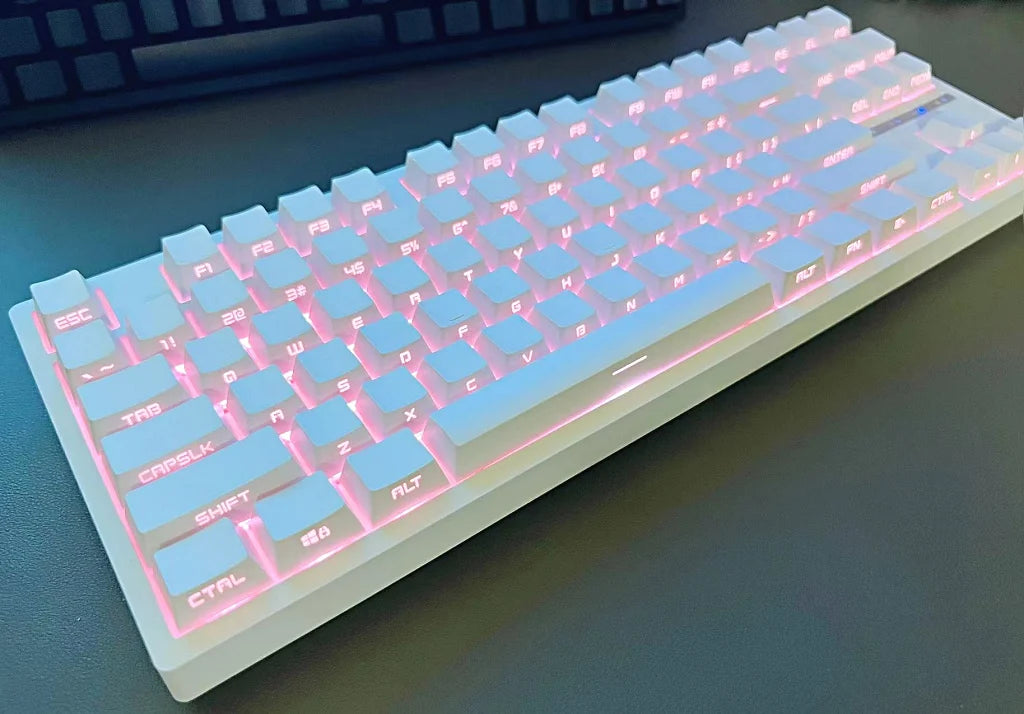 Set di keycap retroilluminati con incisione laterale da 131 tasti per tastiera meccanica con switch Cherry MX, profilo OEM, ABS, keycap personalizzati DIY