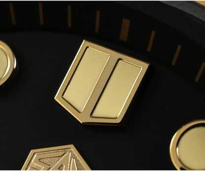 San Martin 44mm Men Diver Watch Vintage MM300 Gilt Dial Sport NH35 Automatic Mechanical Sapphire Waterproof 300M C3 Lume SN0087