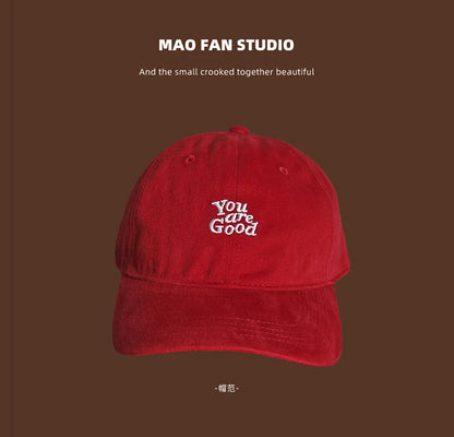 Brown Peaked Cap Men's and Women's Summer Fashion Casual American Retro Soft Top Baseball Cap Small Sun Protection Hat