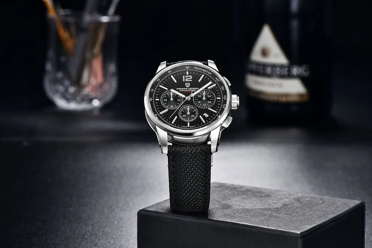 Pagani Design VK63 Fashion Men's Quartz Watches 41MM Top Sapphire Waterproof Sport 10 Bar Watch for men reloj hombre