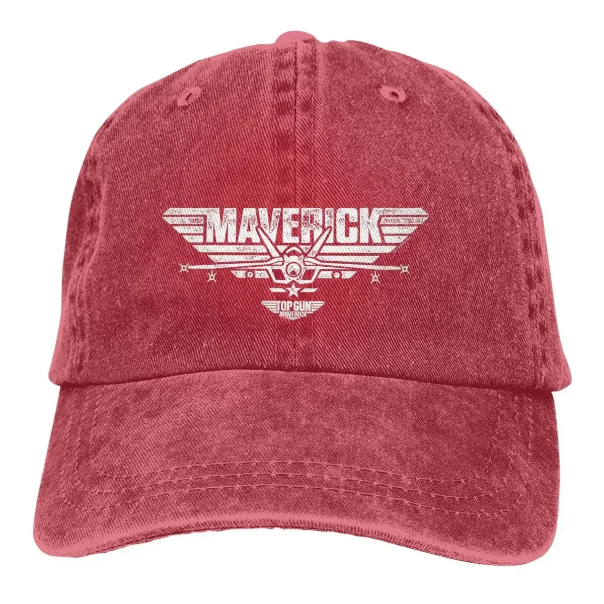 Multicolor Hat Peaked Men Women's Cowboy Cap Top Gun Maverick Centered Jet Logo Baseball Caps Personalized Visor Protect Hats