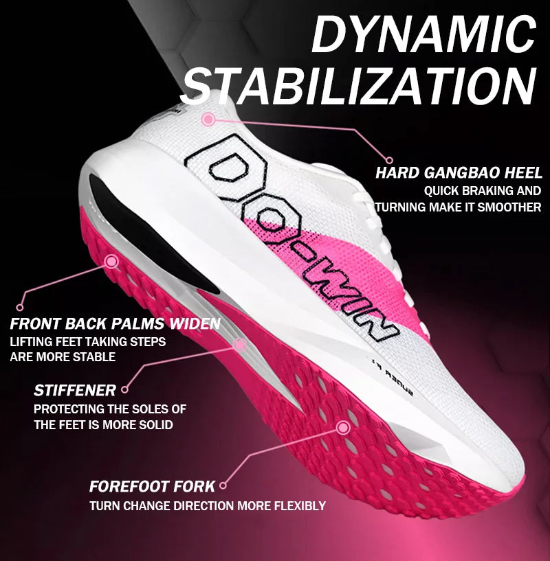 TaoBo Brand DOWIN Pro Running Shoes Carbon Plate Racing Marathon Stable Rebound Wear-resistant Male Sneakers