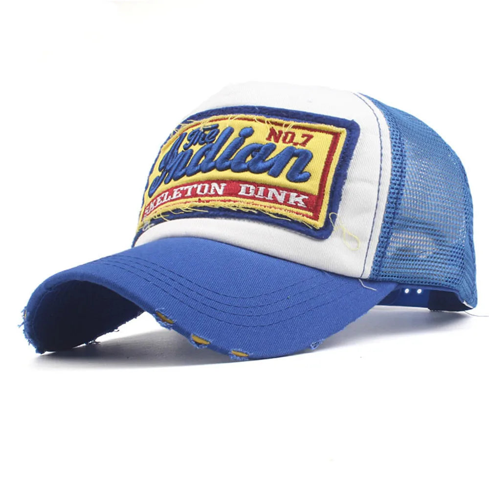 Streetwearová čiapka s výšivkou písmen, sieťovaná, v štýle „dad“, baseballová, módna, snapback, hip-hopová, outdoorová, Y2K, truckerová, Gorras F2719 pre ženy a mužov