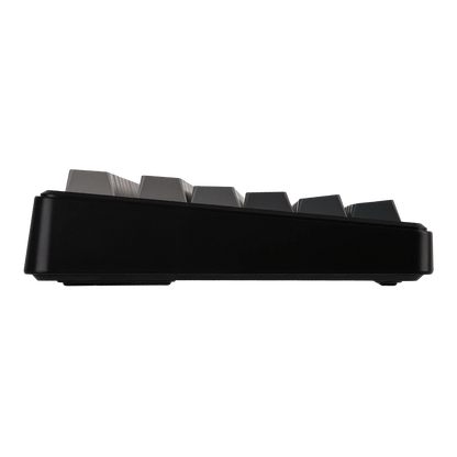 Teclado mecánico inalámbrico EPOMAKER X AULA F75 MAX compacto 75% con distribución ANSI, conexión por cable/Bluetooth/2.4GHz, pantalla TFT y perilla