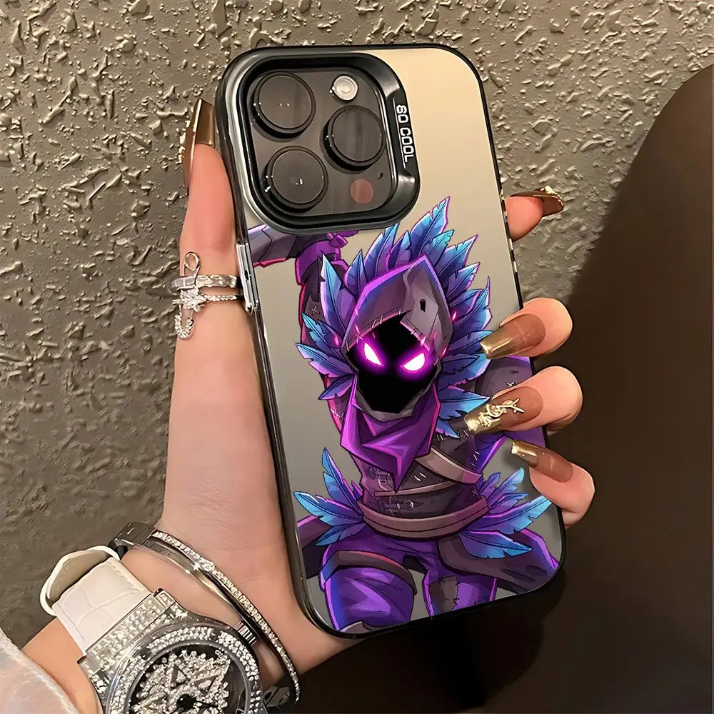 Hot Game Shooting Fortnites Matte Phone Case for Oppo A6 F31 A60 A79 A98 A78 A58 A38 A18 A57 A76 A36 A17 A94 A74 F29 Pro 4G 5G