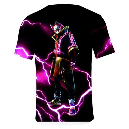 Halloween Peely 3D majica za dječake i djevojčice, božićna Fortnite majica, Battle Royale streetwear za djecu, Victory Game muška majica, odjeća