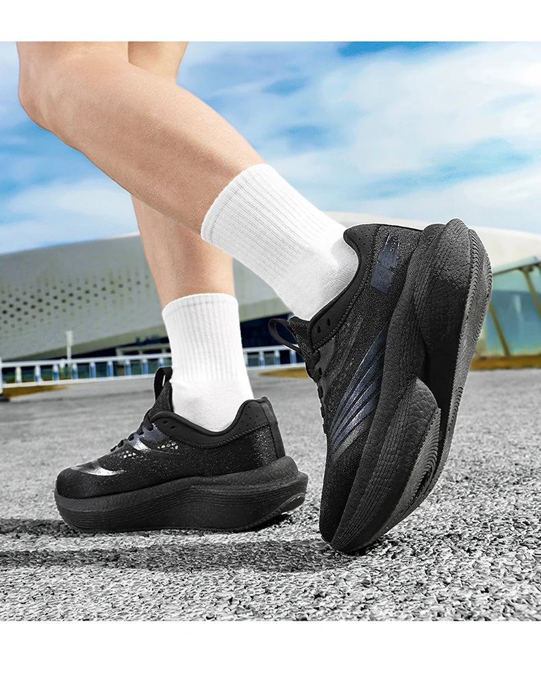 Zapatillas de running nuevas con placa de carbono para maratón, deportivas para hombre, transpirables, ligeras, cómodas para mujer, antideslizantes, casuales y atléticas
