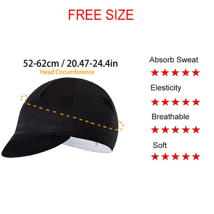 New UAE Cycling Hat MEN'S Summer Classic Cycling Caps Quick Dry Team Bike Mountain MTB Racing Bicycle Hat Under Helmet