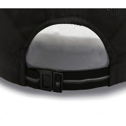 Unisex SPORTS Letter Printed Quick-drying Baseball Cap Sunhats Outdoor Summer Breathable Mesh Sunshade Caps Beret Visor Golf Hat