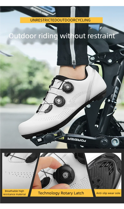 Cykelskor för hastighetscykling Landsvägscykelskor för män och kvinnor Sportcykelskor Självlåsande tävlingsklämmor för cykel SPD