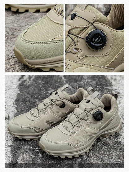 Baasploa Men Hiking Shoes Non-Slip Wear Resistant Outdoor Climbing Walking Shoes for Men Comfort Inner Cotton Outdoor Sneakers