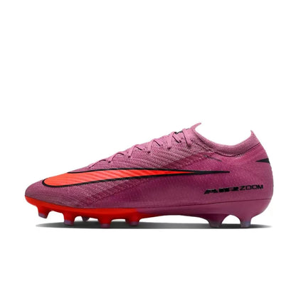 Botas de fútbol Nike Mercurial Vapor 16 Elite LV8 para hombre, FG: suaves, cómodas, para césped natural, blanco/azul HV4887-100