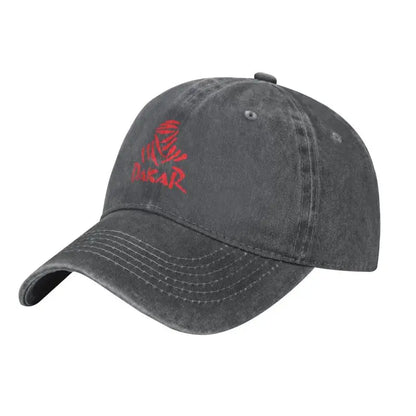 Vintage Racing Off Road D-Dakares Rally Baseball Caps Unisex Style Distressed Washed Sun Cap Travel Unstructured Soft Caps Hat