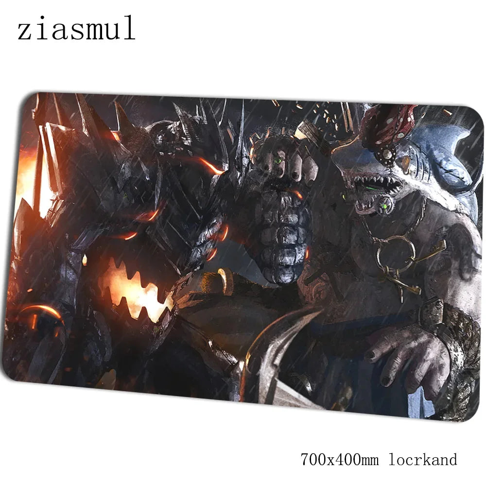 Tapete de rato Overwatch — elegante tapete para computador 70x40cm, tapete de rato gaming grande XL para rato e teclado, jogos PC, secretária gamer
