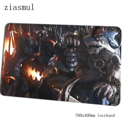 Tapete de rato Overwatch — elegante tapete para computador 70x40cm, tapete de rato gaming grande XL para rato e teclado, jogos PC, secretária gamer