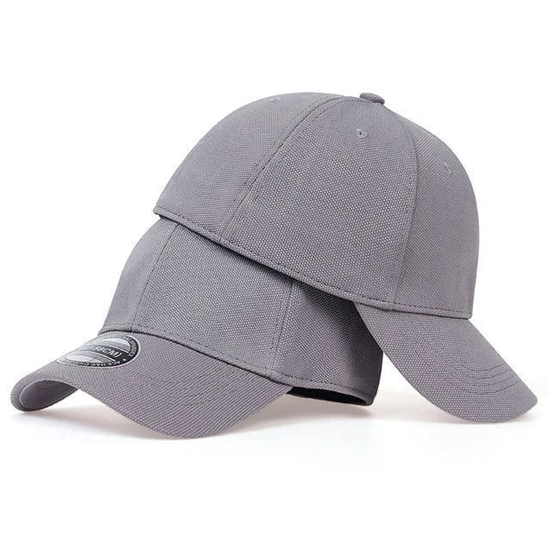 Högkvalitativ basebollkeps för män, åtsittande stängd helkeps, meshkeps för utomhusbruk, ventilerande sportkeps i bomull, solkeps för män, Trucker Hat Gorras Hombre