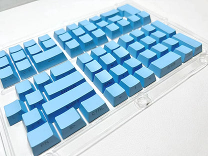 Set di keycap retroilluminati con incisione laterale da 131 tasti per tastiera meccanica con switch Cherry MX, profilo OEM, ABS, keycap personalizzati DIY