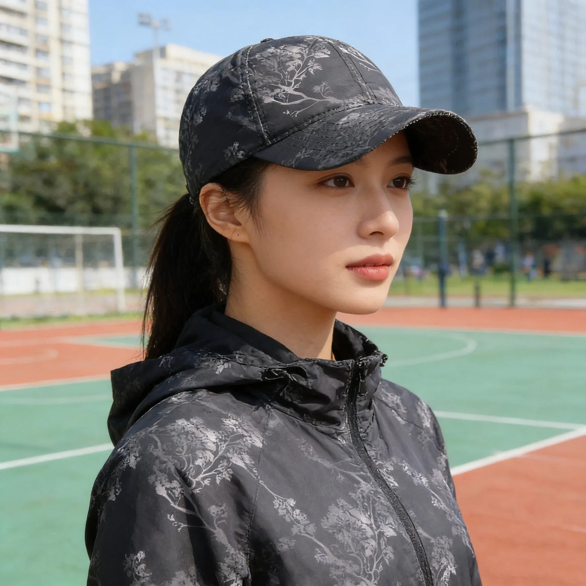 Șapcă de baseball unisex „Summer Graffiti Light Board” – pălărie de protecție solară pentru exterior, șapcă sport de modă, șapcă casual cu cozoroc în formă de cioc de rață