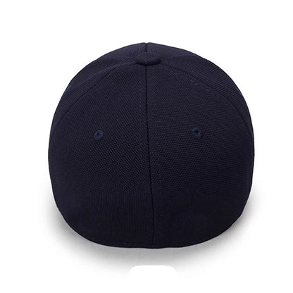 Tætsiddende, helt lukket baseballkasket til mænd og kvinder, elastisk, hiphop-kasketter, hatte, pasform, skygge, snapback, blank, ensfarvet, udendørs, sport, ny, stretch