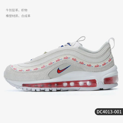 Zapatillas deportivas Nike genuinas AIR MAX 97 para mujer, de caña baja, con amortiguación de aire DC4013-001