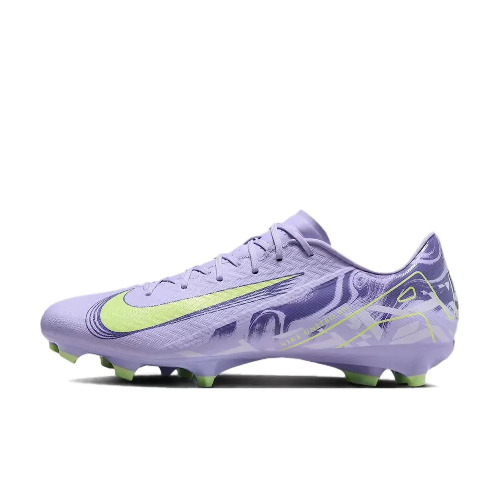 Botas de fútbol Nike Mercurial Vapor 16 Elite LV8 para hombre, FG: suaves, cómodas, para césped natural, blanco/azul HV4887-100