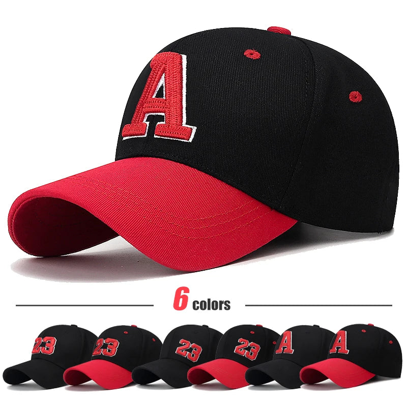 New Fashion Unisex 3D Letter Embroidered Cotton Adjustable Snapback Baseball Cap Football Caps Trucker Hat Dad Hats Golf Hats