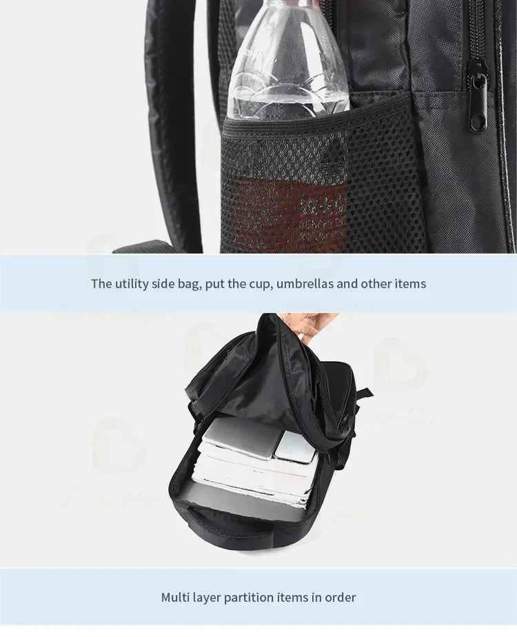 F-FORTNITE Battle Games Backpack for Children School Bag Boys Girls Primary Crossbody Pencil Case Kids Toddler Backpack