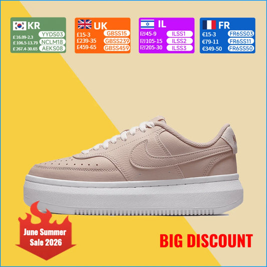 Nike Court Vision 1 Alta Versatile Comfort Classic Minimalism Durable Breathability Ženske niske skejtice DM0113-600