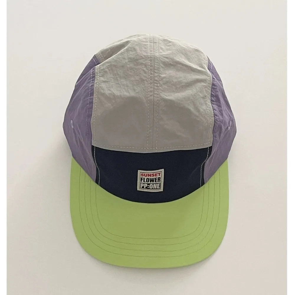 Retro Japanese Style Hip-hop Hats Thin 5 Panel Flat Brimmed Baseball Cap Breathable Quick-drying Sunscreen Hat Unisex