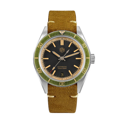 San Martin 39.5mm Summer Dive Watch Fashion Fun Fruit Series Men Sports Watches NH35 Automatic Mechanical 20 ATM SN0116 Reloj