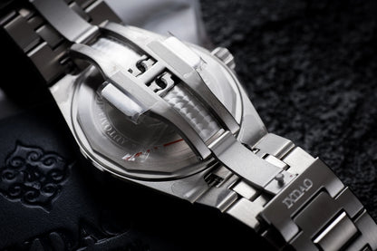 IX&DAO 2025 New 37mm Warrior Men's Automatic Mechanical Watch Miyota 9015 Movement Sapphire Stainless Steel Waterproof 10Bar BGW