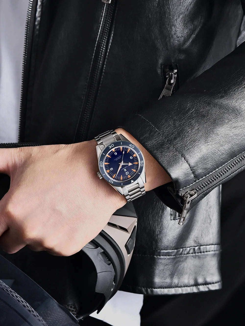 Ceramic Bezel 100 Waterproof Luxury Corgeut Watch Men 41mm Sapphire Mechanical Clock Diver Miyota Automatic Wristwatch