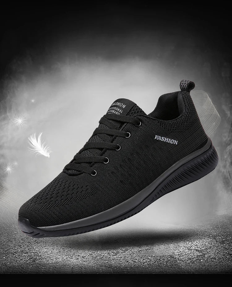 Zapatillas de running para hombre, transpirables, ligeras y cómodas, calzado casual masculino, tenis outdoor slip-on para caminar