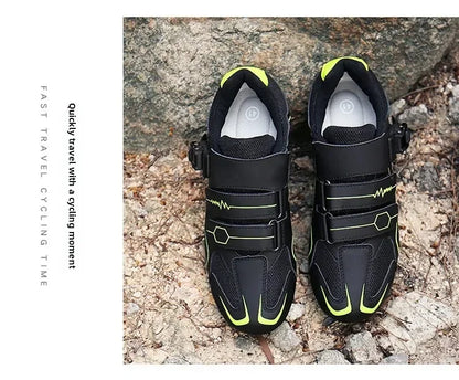 Scarpe da ciclismo unisex con suola rigida – Scarpe da bici da strada 4-Season con pedali a sgancio rapido, ideali per la MTB e gli sport all’aria aperta
