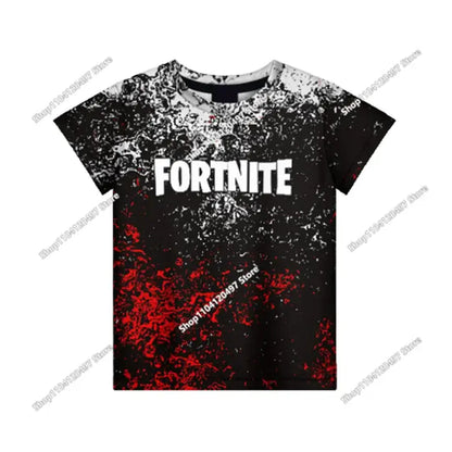 Battle Royale 3D Fortnite T-shirt Tees Men and Women Boys Girls Victory Cartoon Tops Teen Clothes Kids Hero Game Tees Tops